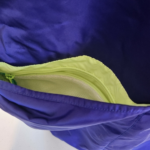 Lululemon Purple Green Gym Weekend Duffle Bag Foldover Pockets - Picture 5 of 11